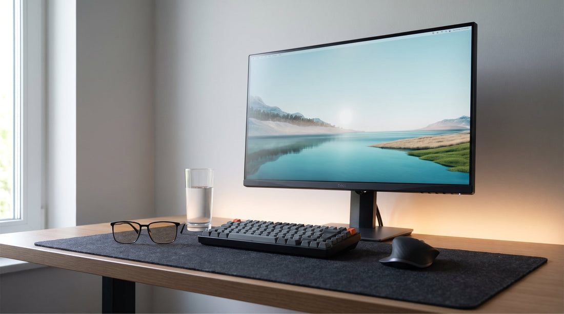 Setup corect pentru ochi la calculator: monitor, lumină și distanță